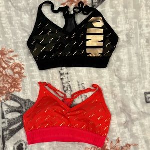 PINK VS ultimate sports bra bundle